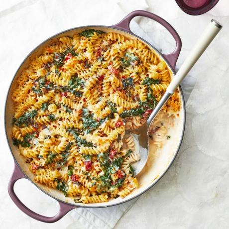 Swiss Chard Mac ja juusto